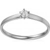 Prsteny iZlato Forever Briliantový zásnubní prsten z bílého zlata Ivy IZBR1183A