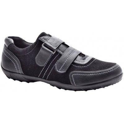 Blancheporte obuv derbies na suchý zip černá