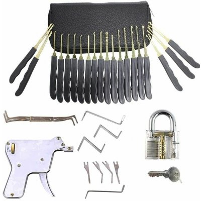 Mobilly sada planžet lockpick 30v1 s trénovacím zámkem + lockpick GUN ML0002 – Zboží Dáma