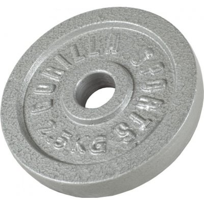 Gorilla Sports litina 2,5 kg 30/31 mm – Hledejceny.cz