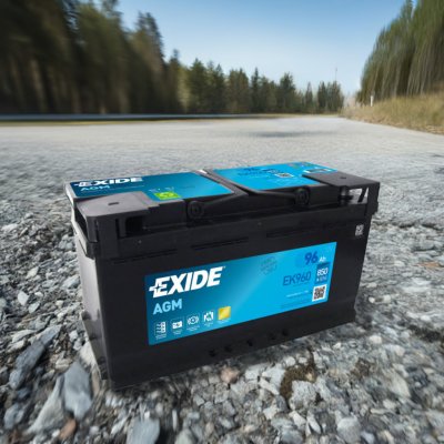 Exide AGM 12V 96Ah 850A EK960 – Zbozi.Blesk.cz