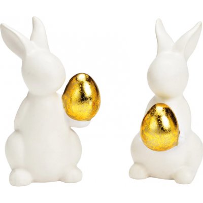Textilomanie Keramický zajíček GOLDKEEPER 11 cm bílý více variant – Hledejceny.cz