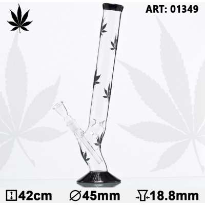 Multi Skleněný bong Leaf Bolt 42 cm 18,8 mm – Hledejceny.cz