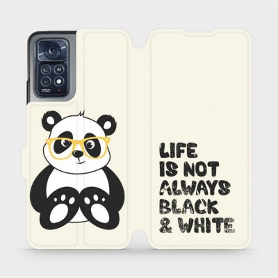 Mobiwear - Xiaomi Redmi Note 11 Pro 5G - M041S Panda - life is not – Zboží Živě