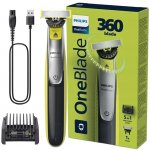 Philips Bodycare OneBlade 360 Face QP2734/20 světle zelený, tmavě šedý – Hledejceny.cz