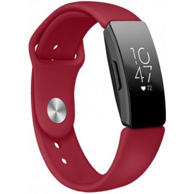 BStrap Silicone Large řemínek na Fitbit Inspire, red Vine SFI009C11 – Hledejceny.cz