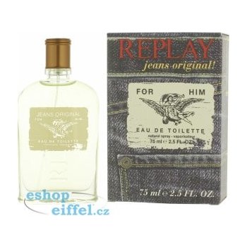 Replay Jeans Original! toaletní voda pánská 75 ml