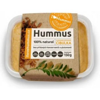 I Love Hummus cizrnová Pomazánka s karamelizovanou cibulkou 150 g