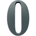 Domovní číslo popisné 0 na zateplenou fasádu barva antracit, výška 170 mm – Zboží Mobilmania
