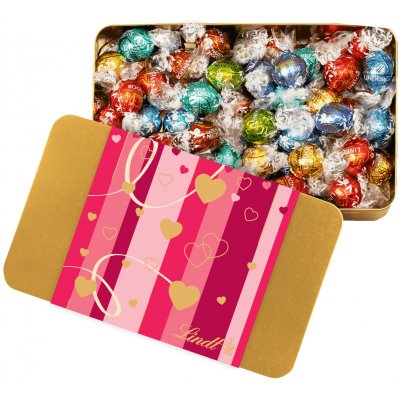 Lindor pralinky v plechovce Hearts 0,7 kg – Zboží Dáma