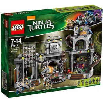 LEGO® Ninja Turtles 79117 invaze do želvího doupěte
