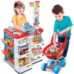 Ecotoys Multistore Supermarket s nákupním košíkem a doplňky – Zboží Dáma