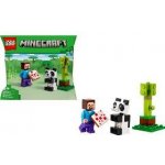 LEGO® Minecraft 30672 Steve s mládětem pandy – Zboží Dáma