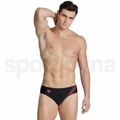 Arena Dreamy Swim Brief M 006705540 black/fluo red – Zboží Dáma