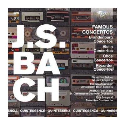 Johann Sebastian Bach - Brandenburgische Konzerte Nr.1-6 CD – Zboží Mobilmania