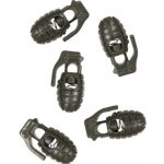 Brzdička na šňůrku Granát 10 ks - olivová – Sleviste.cz