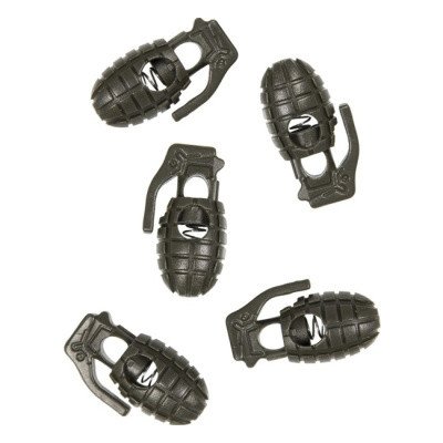 Brzdička na šňůrku Granát 10 ks - olivová – Sleviste.cz