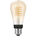 Philips HUE LED žárovka ST64, 7 W, 550 lm, teplá bílá, E27 30146700 – Hledejceny.cz