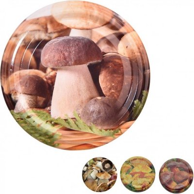 Víčko kov Bio 66 houby 10 ks B – Zboží Dáma