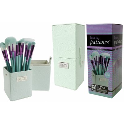 Royal & Langnickel LOVE IS... PATIENCE Cestovní sada štětců 12 ks – Zboží Dáma