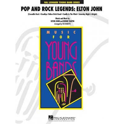 Pop and Rock Legends Elton John noty pro školní orchestr party partitura – Hledejceny.cz