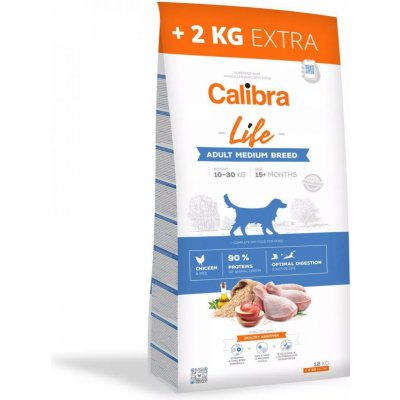 Calibra Dog Life Adult Medium Breed Chicken 14 kg