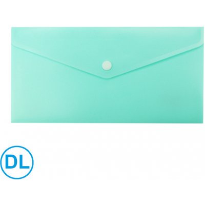 Spisové desky s drukem LUMA - DL / pastelová zelená, 415903 – Zboží Živě