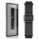 Aligator řemínek textilní 20mm, černý 20AW0006 – Zboží Živě