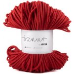 Bavlněná šňůra MILA 5mm - Červená/P36 – Zboží Dáma