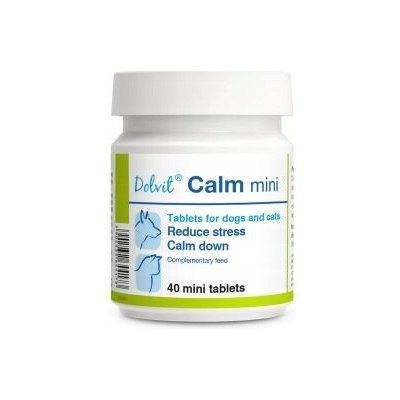 Dolvit Calm mini 40 uklidňujících tablet. Pro psa, pro kočky. DOLFOS – Hledejceny.cz