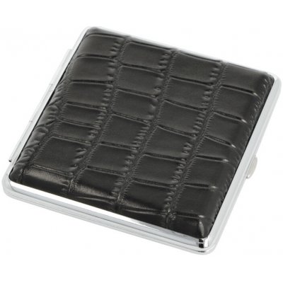 Angelo Crocodile cigaretové pouzdro černé 20 cigaret – Sleviste.cz