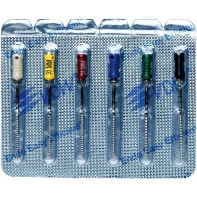 OMNIDENT VDW Sterile K-Files Sortiment 31mm ISO 045-80 6ks – Hledejceny.cz