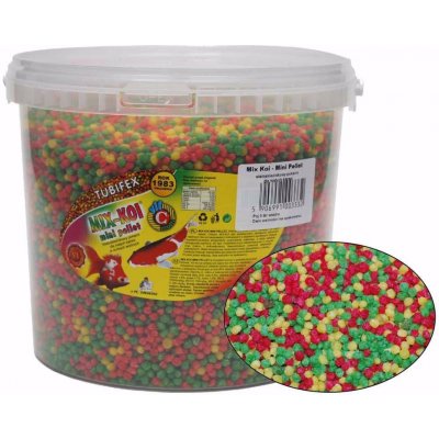 Tubifex Koi Mix mini pellet 10 l – Zbozi.Blesk.cz