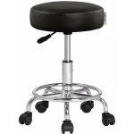 Jurhan Taburetka na kolečkách BONY, Ø35cm, černá 11284 – Zboží Dáma