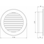 EUROPLAST VR100 100 mm bílá – Hledejceny.cz