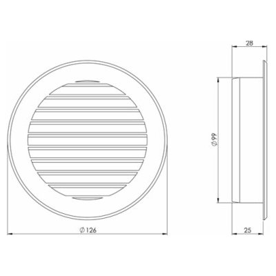 EUROPLAST VR100 100 mm bílá – Hledejceny.cz