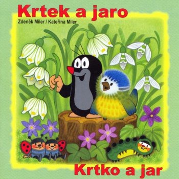 Dětská omalovánka Krtek a jaro