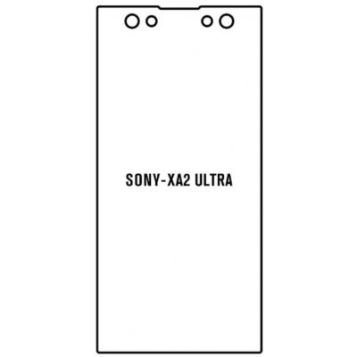 Ochranná fólie Hydrogel Sony Xperia XA2 Ultra – Zbozi.Blesk.cz