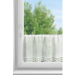 Takoy Záclonka VINCE z matné látky s krajkou 150 x 40 cm-HF-398942 | 150 x 40 cm – Hledejceny.cz