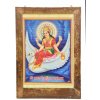 Obraz Sanu Babu Starý obraz v teakovém rámu, Šrí Brahmi Mata, 42x2x60cm