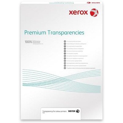 Xerox Papír Transparentní fólie - Transparency 100m A4 - podložený papír (100 listů, A4) – Hledejceny.cz