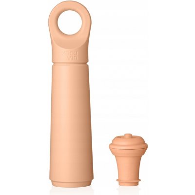 Vakuová pumpa + zátka Vacu Vin Loop Wine Saver - terra – Hledejceny.cz