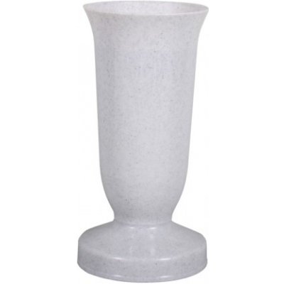 Nohel Garden Váza hřbitovní KALICH těžká plastová d12x24cm – Hledejceny.cz