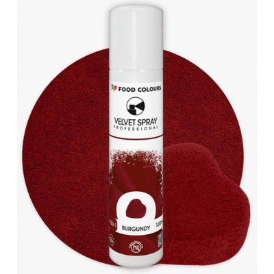 Food Colours sametový sprej Burgundy 100 ml – Hledejceny.cz