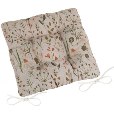 Bellatex DITA prošívaný Režná, Zelená, Oranžová 40x40 cm prošívaný – Sleviste.cz