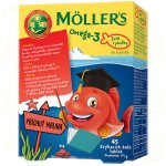 Mollers Omega 3 Želé Rybičky malinová příchuť 45 tablet – Zboží Dáma