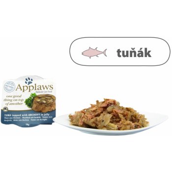 Applaws cat DUO Aspik tuňák & ančovičky 70 g