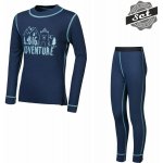 Sensor Double Face Set Adventure dětský triko dl.rukáv + spodky deep blue – Hledejceny.cz