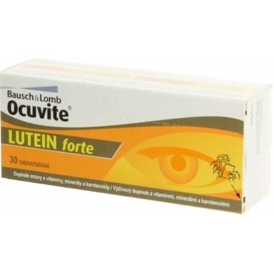 Ocuvite Lutein Forte 30 tablet – Zbozi.Blesk.cz