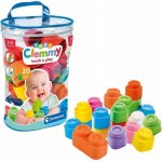 CLEMENTONI Soft Clemmy Sada 20 měkkých kostek v plastové tašce – Zboží Dáma
